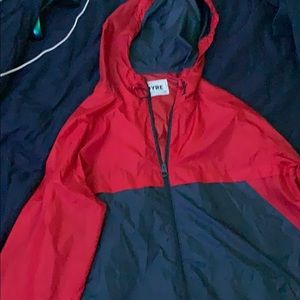 Empyre red and blue windbreaker